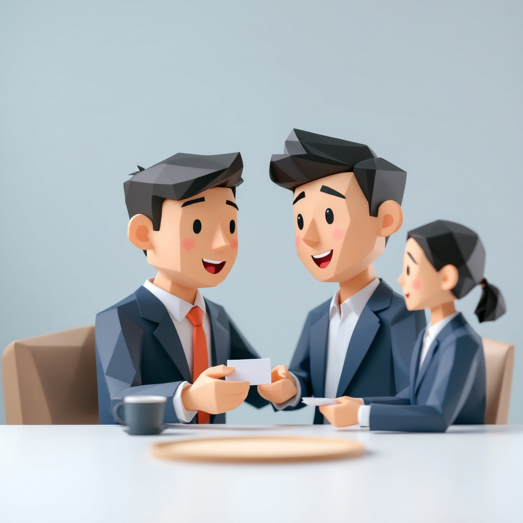 事業開発・ビジネスデベロップメントのキャラクターイラスト